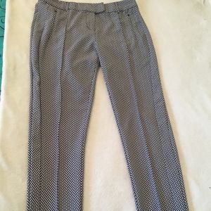 Black & White Striped Pants